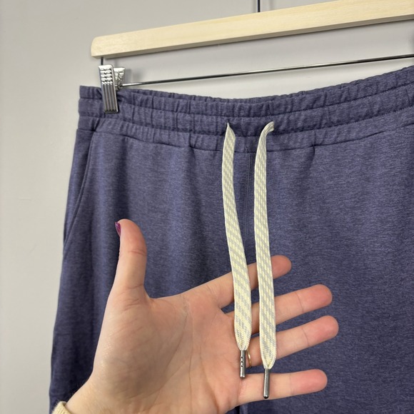 Vuori Women's Performance Jogger Heathered Purple Sweatpant Pocket Size M Lounge - Picture 6 of 13